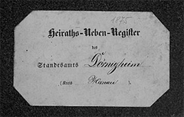 Symbol-Bild für Einheit Hessische Geburten-, Ehe-, Sterberegister