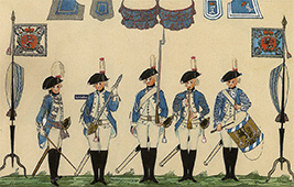 Symbol-Bild für Einheit Hessische Truppen in Amerika