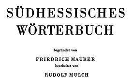Symbol-Bild für Einheit Südhessisches Wörterbuch